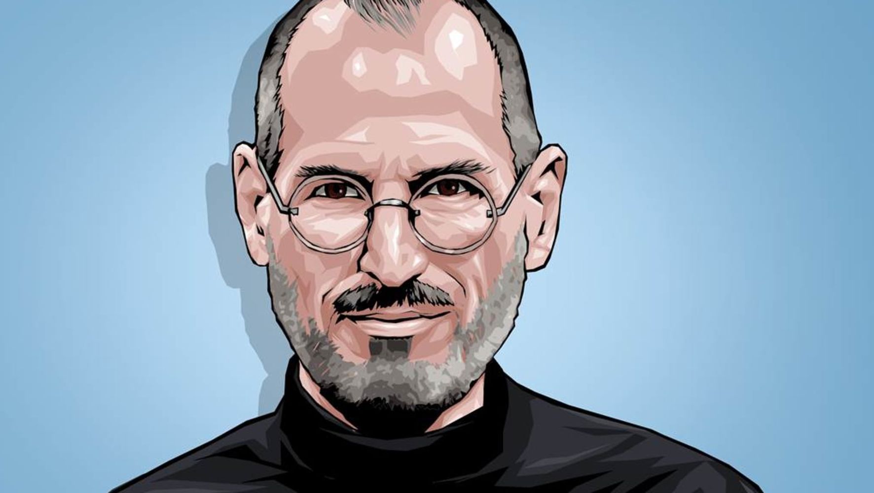 Illustrasjon av Steve Jobs