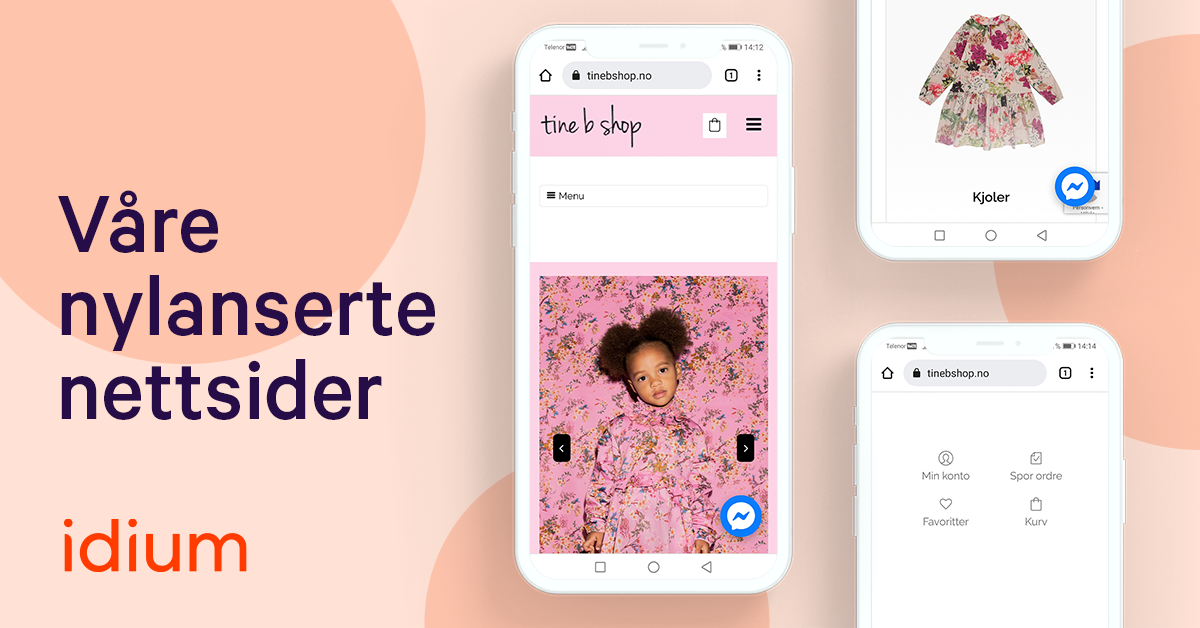 Lanserte nettsider i september